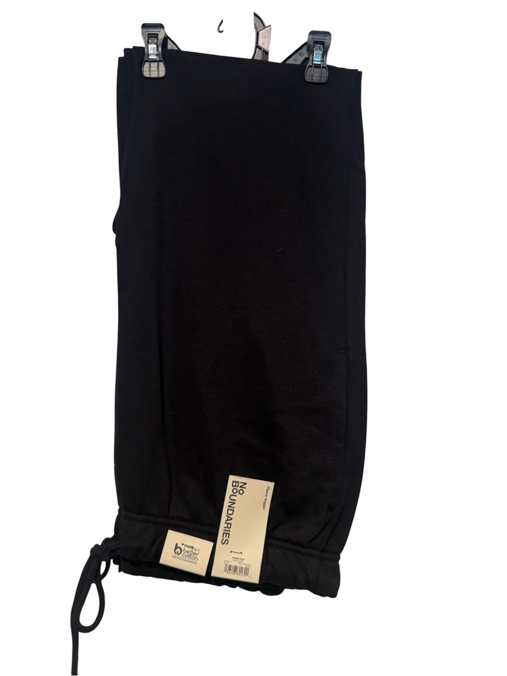 No Boundaries Men’s Black Drawstring Joggers